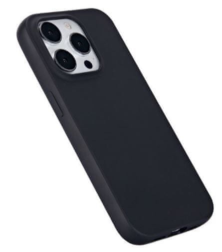 eSTUFF kryt Soft case, pre iPhone 15 Pro Max, 100 % recyklovaný TPU, čierny ES67101028